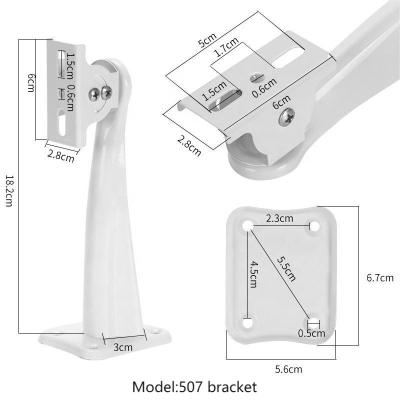 China Wall Mounted Security CCTV Camera Bracket Metal Bracket Security System Monitor Cctv Rainproof Bracket Monitor System for sale