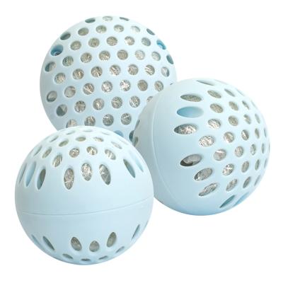 China Dust Collector Bag Washing Machine Top Selling Echo Laundry Balls Blue For Cleaning And Drying Clothing for sale