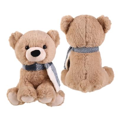 China Promotional Custom Plush Bear Stuffed Toys With Scarf Teddy Bear Plush Toys Cute Animal Toys Gift for sale