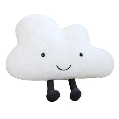 China OEM Promotional White Decorative Soft Handmade Toys Pillow Plush Cloud Plushie Custom Cloud Shape Plush Toys for sale