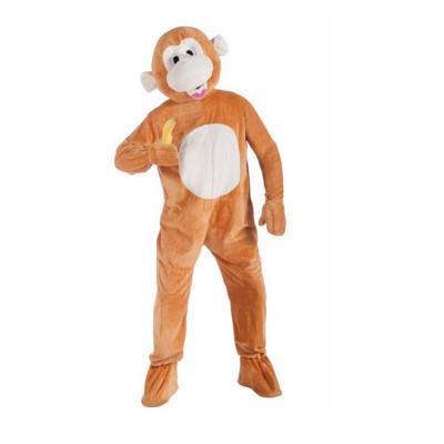 China 2020 New Product Cheap Adult Fashion Monkey Plush Toy Gift Halloween Cartoon Mascot Costume Custom Made for sale