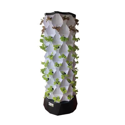 China Agriculture Planting 2021 Aeroponic Ntf Nft System Company High Quality Hydroponic Vertical Garden Tower Hydroponic Tower for sale