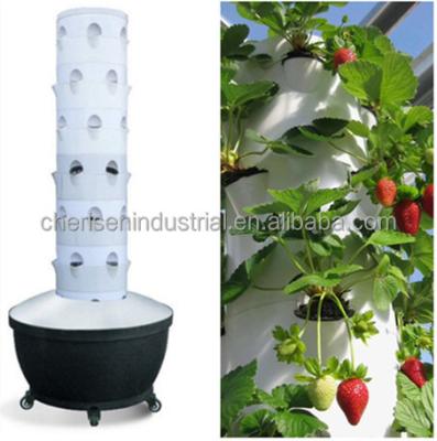 China FarmsHome Use Aeroponics Vertical Hydroponics System Garden Tower NFT Hydroponic Growing Systems for Leafy Vegetables for sale