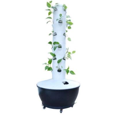 China Best Price NewTower Indoor Growing Automatic Garden Grow Tower Leafy Hydroponic Equipment Vertical Hydroponic Growing System for sale