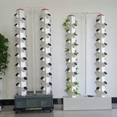 China FarmsHome Use Vertical Garden Tower Tiller Tower Aeroponics Vertical System Hydroponic Growing Systems for sale