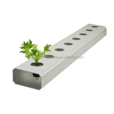 China Agriculture Planting 2020 Hot Sale NFT Greenhouse Hydroponic Channel Vertical Hydroponic Food Grade PVC Pipes Hydroponic Growing System for sale