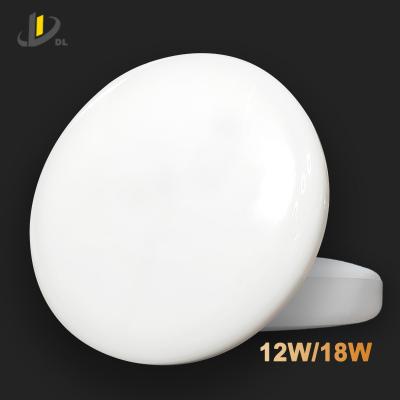 China Surface mounted 225/310mm high quality white 12/18w stair round waterproof ceiling light for sale