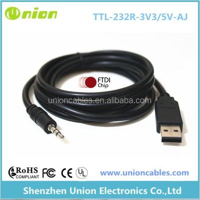 China COMPUTER USB Uart TTL to 3.5mm 3v3 3.3v Jack Audio Cable for sale