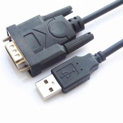 China Computer 1.5m FTDI USB to RS232 Chip DB9 Male Serial Adapter Converter Cable FT232RL for sale