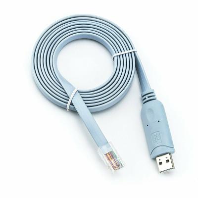 China Routers USB RS232 To RJ45 CAT5 Console Adapter Cable For Routers for sale