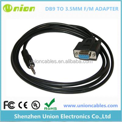 China Computers RS-232 DB9 Female To 3.5mm Serial Data Cable For Samsung ExLink TV Diagnosis for sale