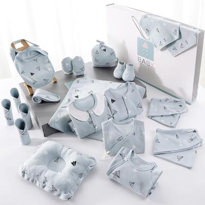 China Breathable Baby Gift Box Newborn Baby Clothes Full Sleeve 100% Cotton Toddler Infant Clothes Sets Unisex Baby Clothes Sets for sale