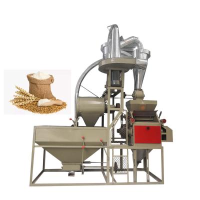 China Mini wheat flour mill plant 5tpd wheat flour milling machine farm factory à venda