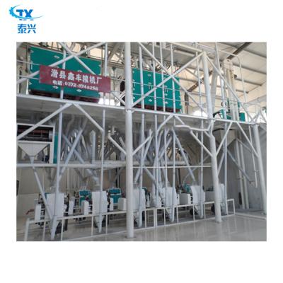 China 5-500ton flour mill price /russian milling wheat / wheat flour milling machine in Pakistan Te koop