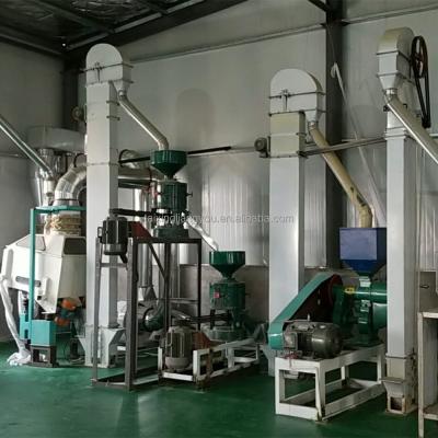 China millet mill machine complete millet processing equipment Te koop