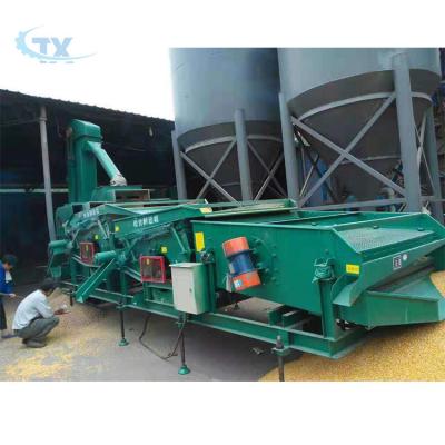 China Grain Cleaning Machine Maize Corn Wheat Seed Cleaner Big Capacity 15-30ton per hour for sale