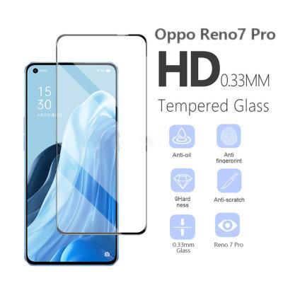 China LionThought Mobile Phone for oppo reno7 screen protector apple toughened film factory hd tempered glass screen protector reno7pro for sale