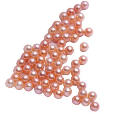 China The new freshwater pearl design around the necklace natural pearl 6-7mm freshwater rice pearls natural freshwater pearl for sale