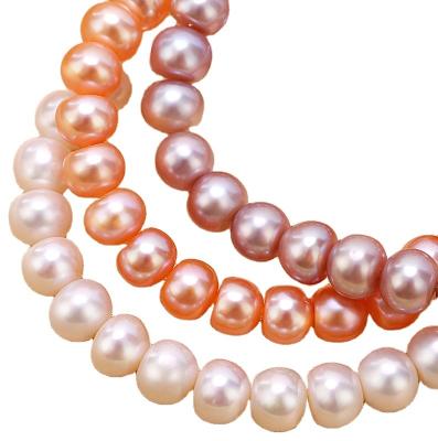 China The new freshwater pearl design around the necklace natural pearl 6-7mm freshwater rice pearls natural freshwater pearl for sale