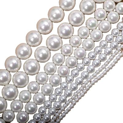 China Pearl Fine AAA 100% Natural Freshwater Natural Freshwater Pearl White Rice Shape Beads For Jewelry Making DIY Bracelet Necklace 6-7mm/7-8mm Strand 14