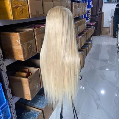 China 2022 Body Wave 2022 Good Quality Price Blonde 613 Human Hair Lace Front Wig Wholesale Hot Selling Cheap for sale