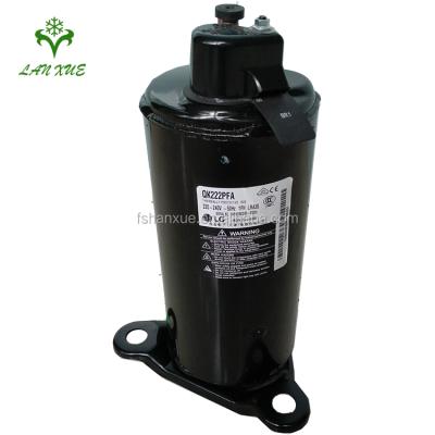 China QK222 Rotary Refrigeration Parts 1.5HP LG Air Conditioning Compressor LG Air Compressor High Quality Fast Shipping for sale