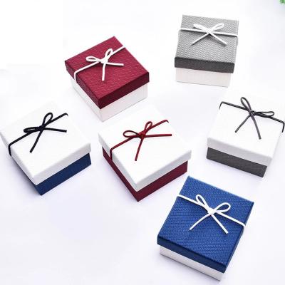 China Custom Recyclable Boutique Jewelry Packaging Gift Luxury Paper Box Recyclable for sale