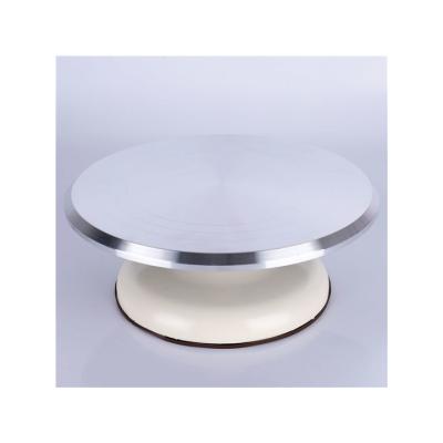 China Commercial Viable Stainless Steel Cake Turntable Large Cake Tool Turntable Cake Turntable Set Baking for sale