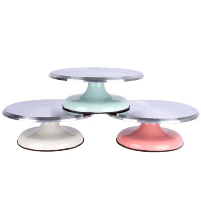 China Wholesale Viable Metal Cake Stand Round Cake Stand Wedding Base Birthday Party Dessert Cake Pan Baking Tools for sale