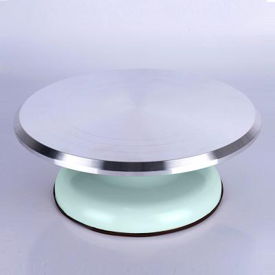 China Viable high end turntable for cake display maker selling heavy duty rotating cake decorating turntable for sale