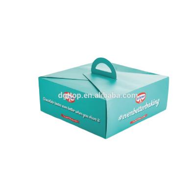 China Recyclable pizza cup cake and any style food box take away food packaging box for sale