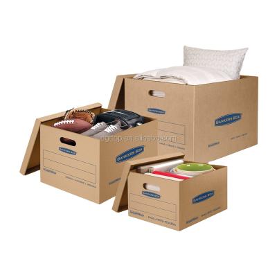 China Recyclable x12 15 x 10 inches Box Without Assembly Bankers Tape for sale