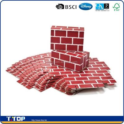 China Recyclable BSCI Disney Audited Custom Factory Light Up Cardboard Bricks Toys for sale