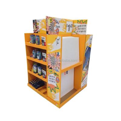 China Recyclable Dongguan Cardboard Display Stand LCD Display For Lego Toy Box for sale