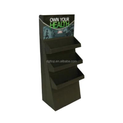 China Recycleble Cardboard Floor Retail Display Box for sale