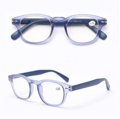 China SP8030 Unisex Fashionable Retro Reading Glasses Fashion Thin Blue Light Weight Reading Glasses In Stock for sale