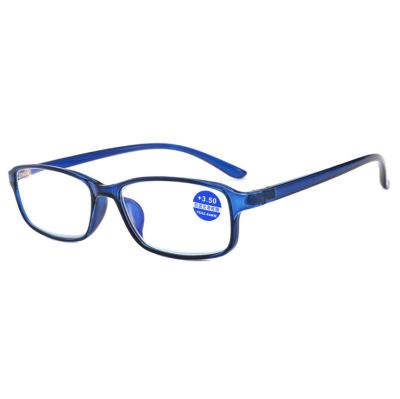 China New high quality anti reading glass light blocking reader slim unisex blue eyewear SP1744 in stock for sale