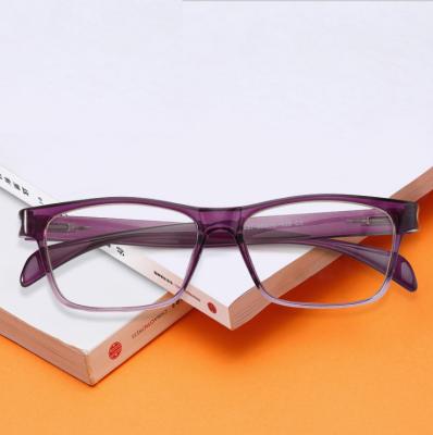 China 15 Years Experience Retro Square Sight Anti Blue Light Blocking Reading Glasses 2021 Fashion Reading Glasses SP8914 In Stock for sale