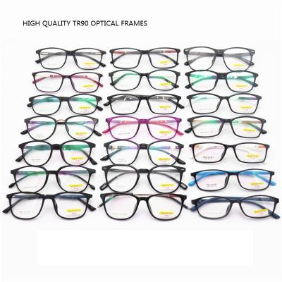 China For Wholesale TR90 Mixed Glasses Reading Glasses Quality Order Spectacle Optical Designer Eyewear for sale