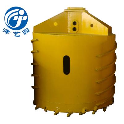 China Construction worksÂ   Drill Rock Drilling Core Barrel With Bullet Teeth For Bored Pile Base Drilling Rotary Rigs for sale