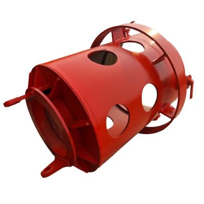 China Construction worksÂ   Excavator Apply Bore Piling Rig Cylinder Type Soil Drilling Bucket Parts Construction Machinery for sale