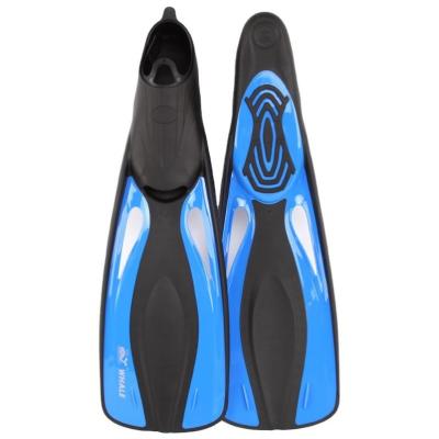 China Available Long Supplies Silicone Training Fins Equipment Swimming Snorkeling Diving Fins For Adult Children for sale