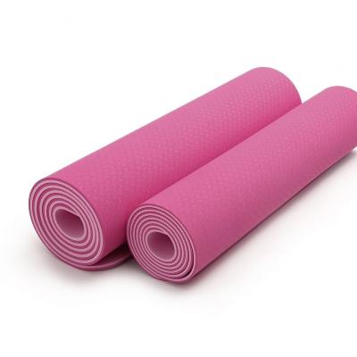 China Eco-Friendly Line Waterproof Non-slip Yoga Mat With Free Strap Mat Hot Selling Fitness New Product Natural Rubber Yoga Position for sale