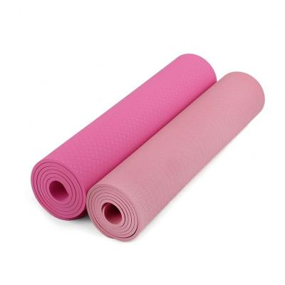 China Relieve shock; Prevent Joint Knocks 2021 Factory Price 100% Natural Non- Natural Slip Strip Yoga Mat Hot Selling Eco-Friendly Yoga Mat for sale