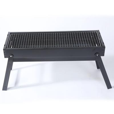 China Easy Portable Charcoal BBQ Grill Foldable Outdoor BBQ Grill Camping BBQ Tool For Outdoor Picnic for sale