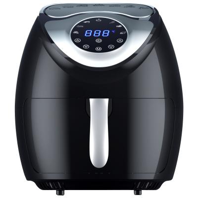 China Hotel 1800W 8L Touch Screen Deep Fryer No Oil Air Fryer With Nonstick Basket for sale