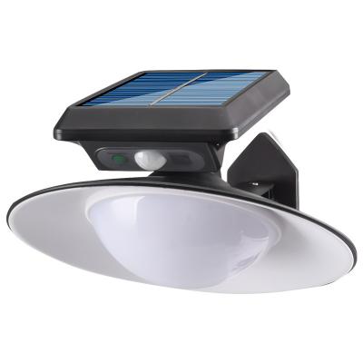 China Garden Street Light Solar Induction LED Round Wall Light Outdoor Waterproof Landscape Garden Street Light for sale