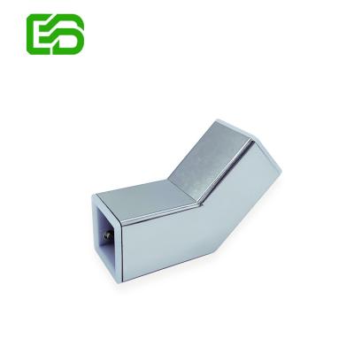 China High Quality Mordern Bathroom 304 Stainless Steel Tempered Glass Door Corner Connector for sale