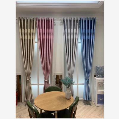 China Blackout Wholesale 2019 New Style Printed Living Room Solid Shade Curtains For Hotel And Home for sale