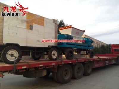 China Multifunction Shredder Long Working Life Mobile Tire Shredder for sale